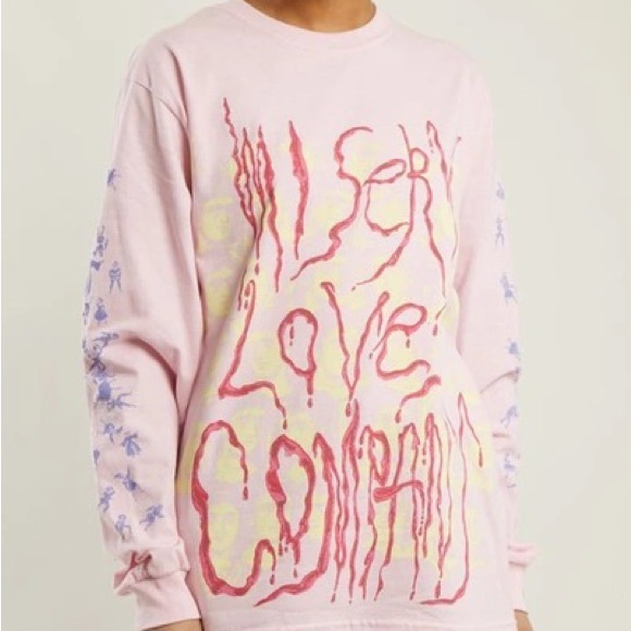 BLUE ROSES BY EDWARD MEADHAM VINTAGE TEE - Picture 1 of 4